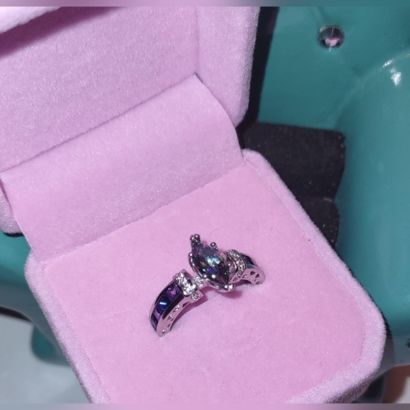 Mystic Rainbow Topaz Fashion Ring - Picture 4 of 13